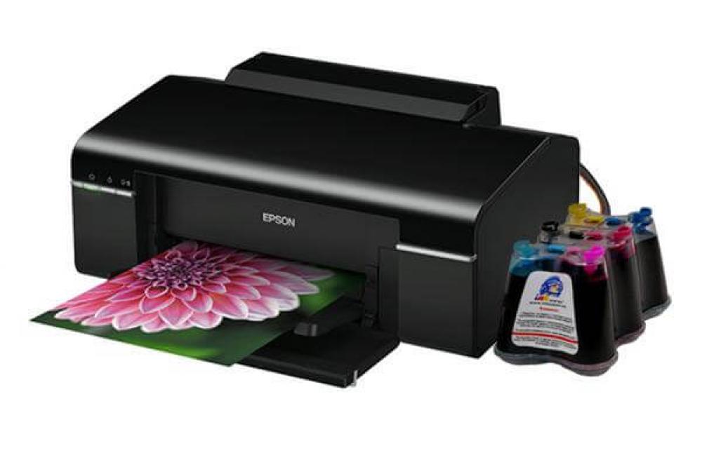 изображение Принтер Epson Stylus Photo T50 с СНПЧ и чернилами - изображение 1