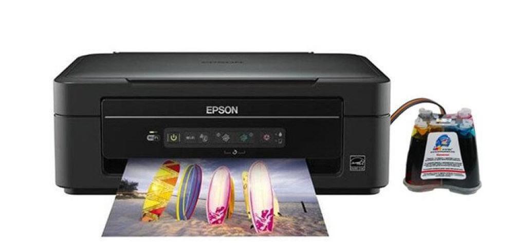 изображение МФУ Epson Stylus NX230 с СНПЧ и чернилами (Уценка) - изображение 1