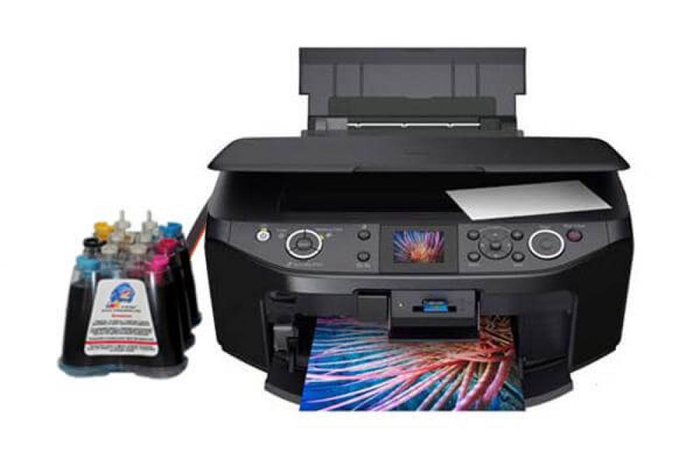 изображение МФУ Epson Stylus Photo RX610, RX615 с СНПЧ и чернилами - изображение 1
