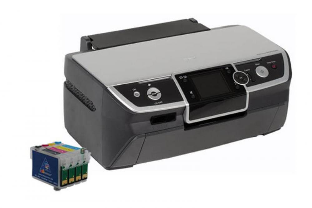 изображение Цветной принтер Epson Stylus Photo R390 с ПЗК и чернилами - изображение 1
