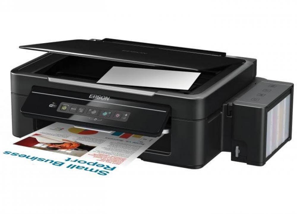 изображение МФУ Epson L355 с оригинальной СНПЧ и чернилами - изображение 1