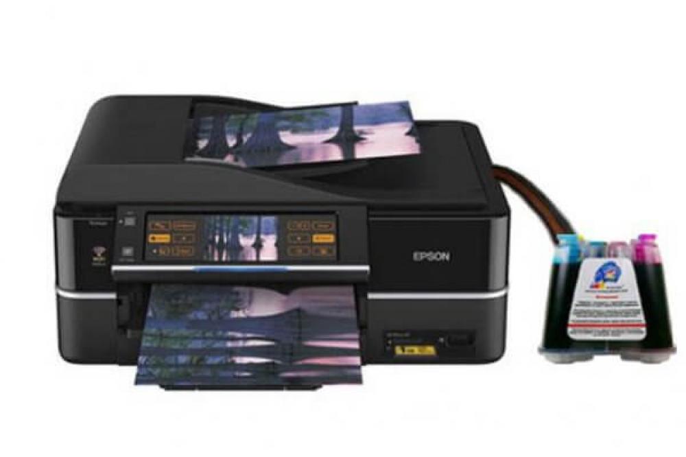 изображение МФУ Epson Stylus Photo PX800FW с СНПЧ и чернилами - изображение 1
