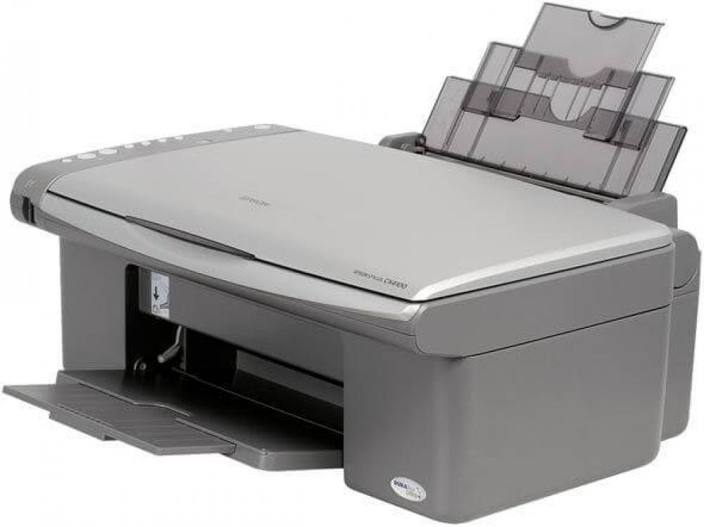 изображение МФУ Epson Stylus CX4100 с СНПЧ и чернилами - изображение 1