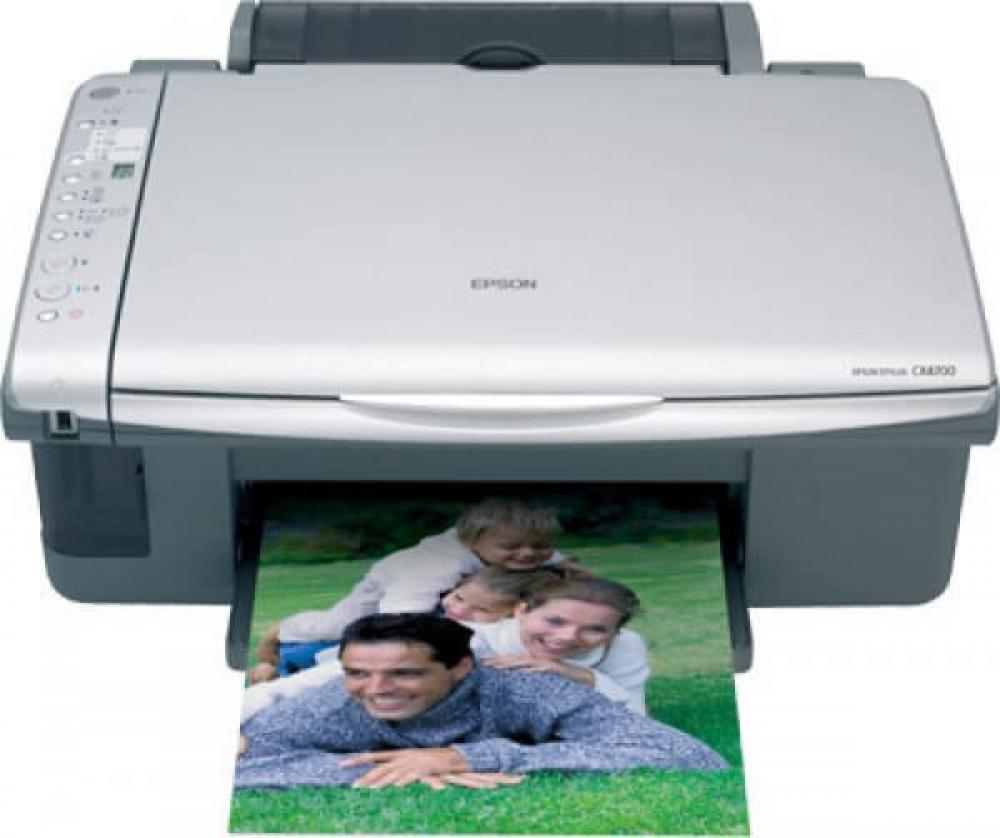 изображение МФУ Epson Stylus CX4700 с СНПЧ и чернилами - изображение 1
