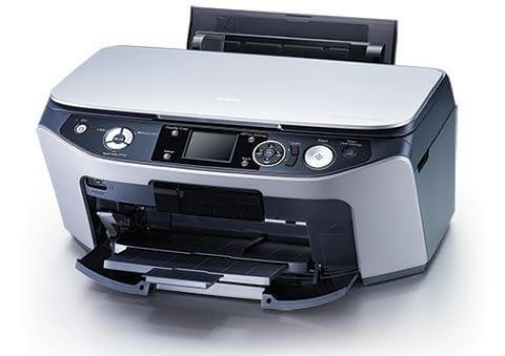 изображение МФУ Epson Stylus Photo RX580 с СНПЧ и чернилами - изображение 1