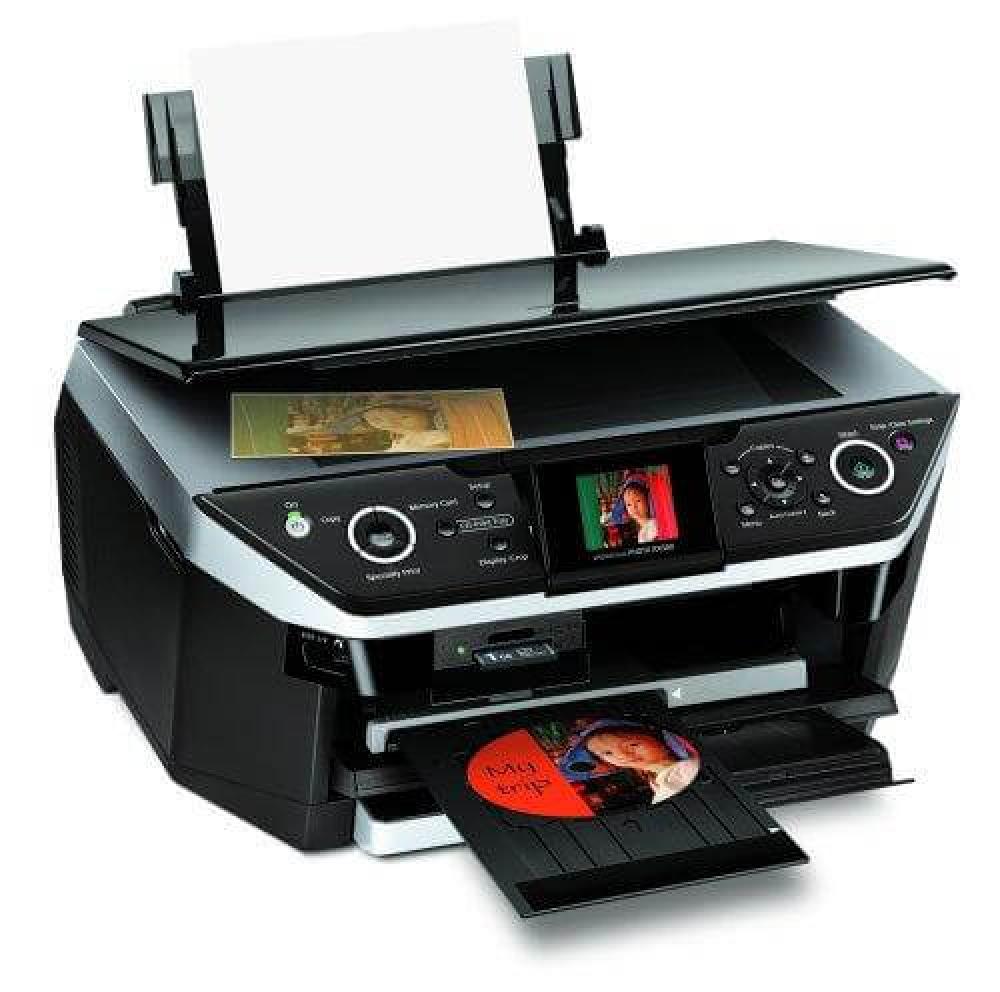 изображение МФУ Epson Stylus Photo RX680 с СНПЧ и чернилами - изображение 1