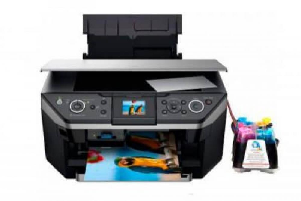 изображение МФУ Epson Stylus Photo RX685 с СНПЧ и чернилами - изображение 1