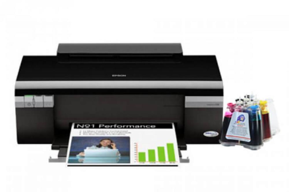 изображение Принтер Epson Stylus C110 с СНПЧ и чернилами - изображение 1