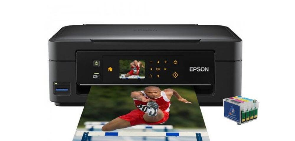 изображение МФУ Epson Expression Home XP-402 с ПЗК и чернилами - изображение 1