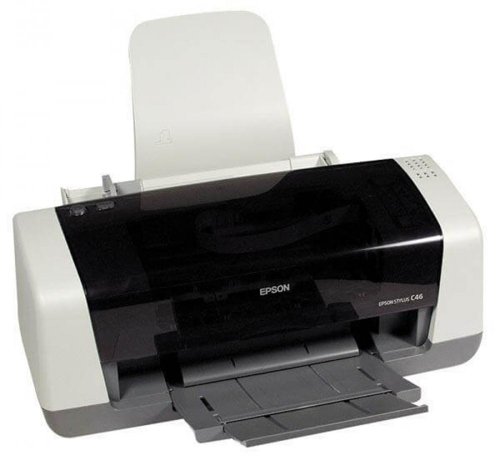 изображение Цветной принтер Epson Stylus C46 с ПЗК и чернилами - изображение 1