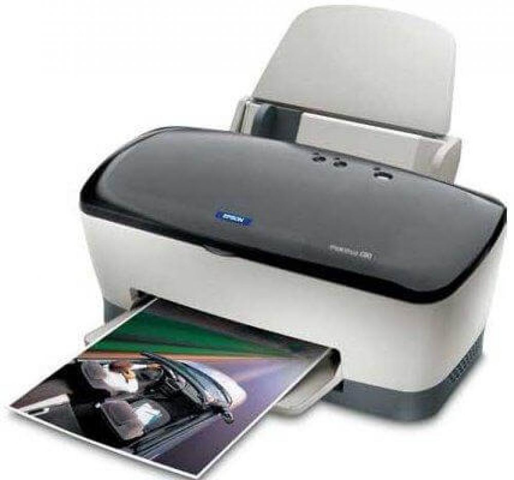изображение Цветной принтер Epson Stylus C80 с ПЗК и чернилами - изображение 1