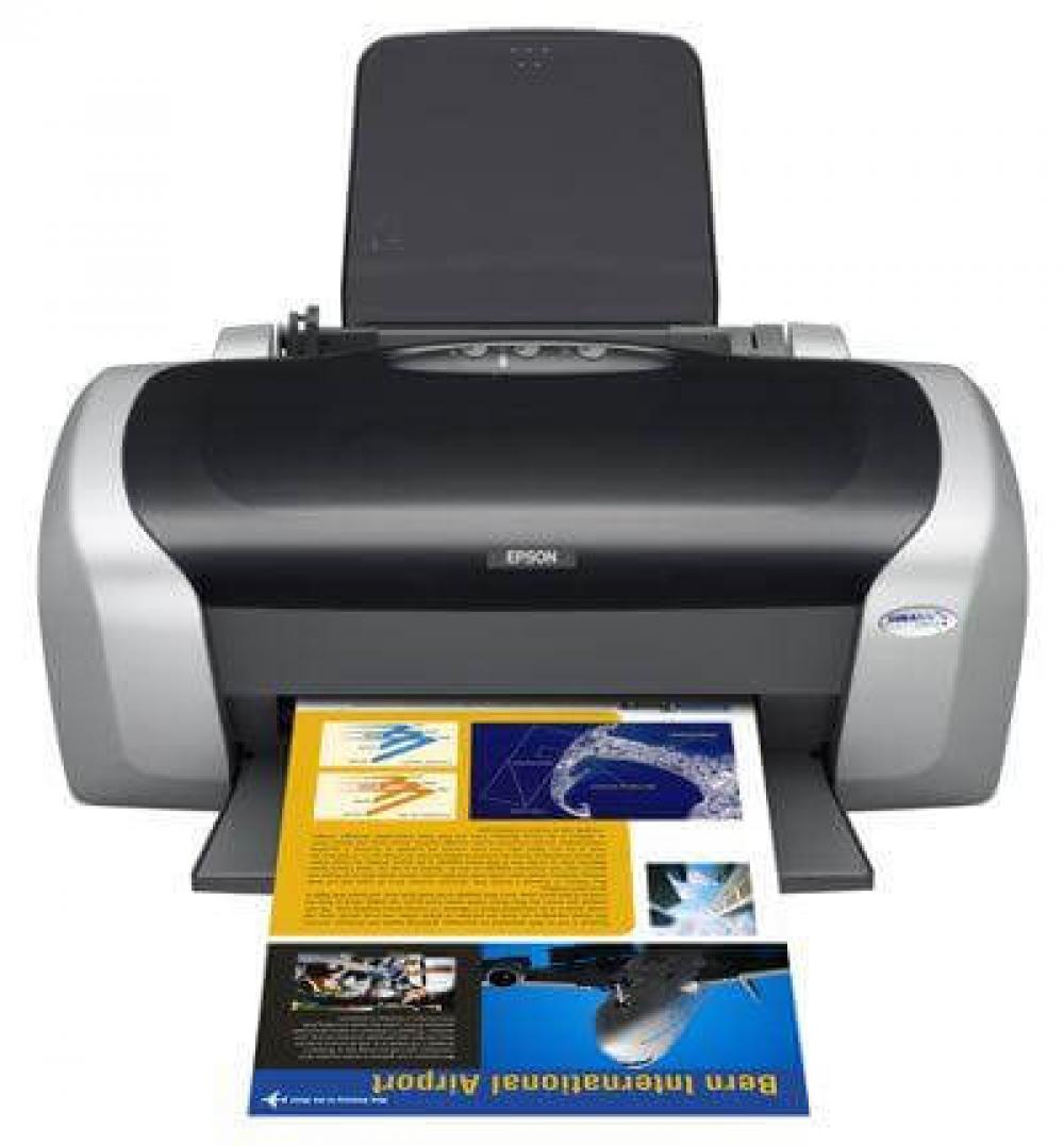 изображение Цветной принтер Epson Stylus C87 с ПЗК и чернилами - изображение 1