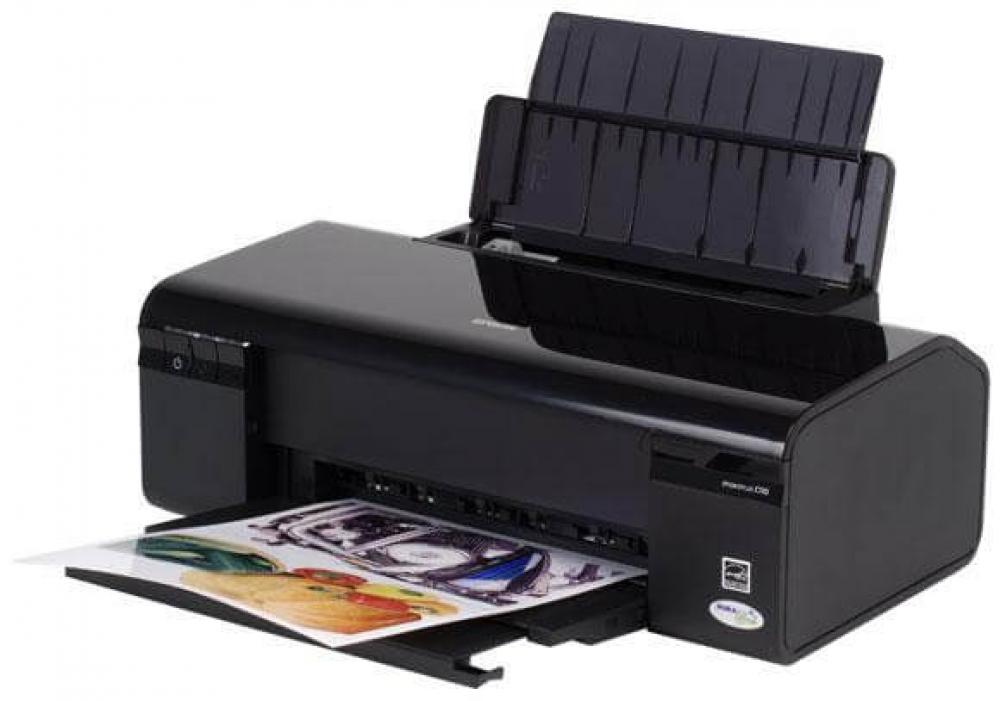 изображение Цветной принтер Epson Stylus C110 с ПЗК и чернилами - изображение 1