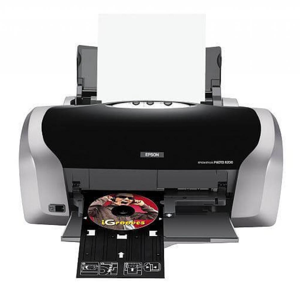 изображение Цветной принтер Epson Stylus Photo R200 с ПЗК и чернилами - изображение 1