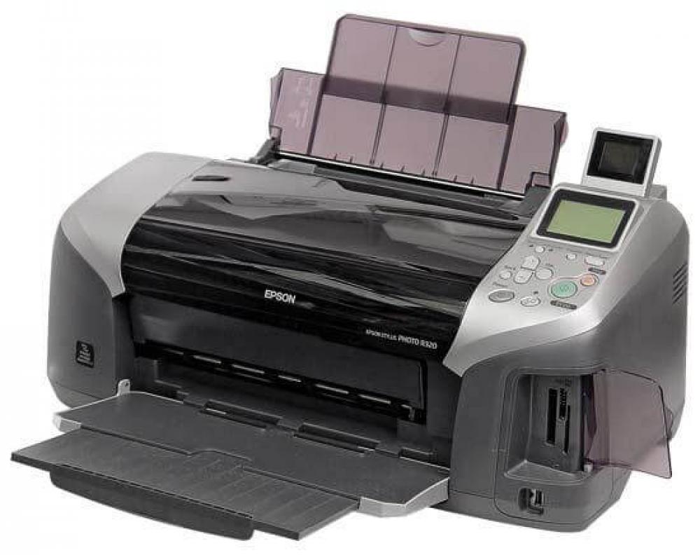 изображение Цветной принтер Epson Stylus Photo R320 с ПЗК и чернилами - изображение 1