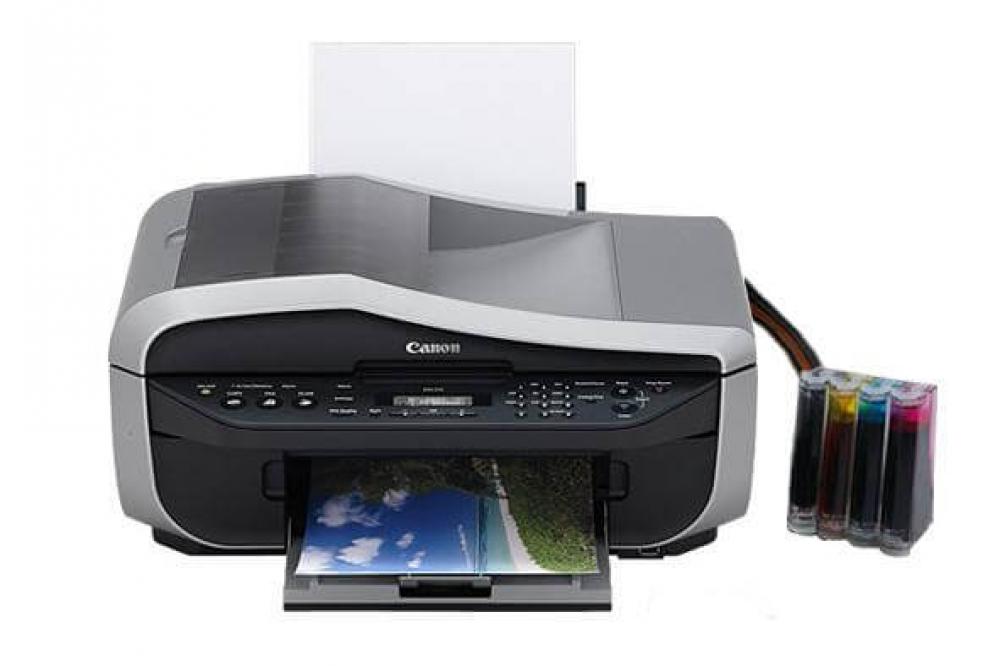 изображение МФУ Canon PIXMA MX310 с СНПЧ и чернилами - изображение 1
