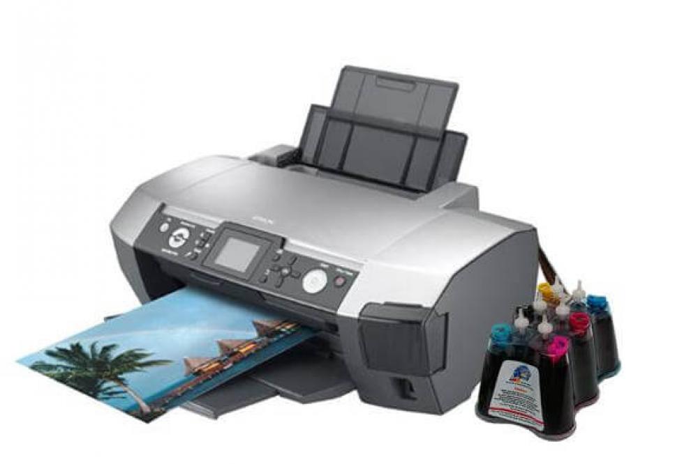 изображение Принтер Epson Stylus Photo R340 с СНПЧ и чернилами - изображение 1