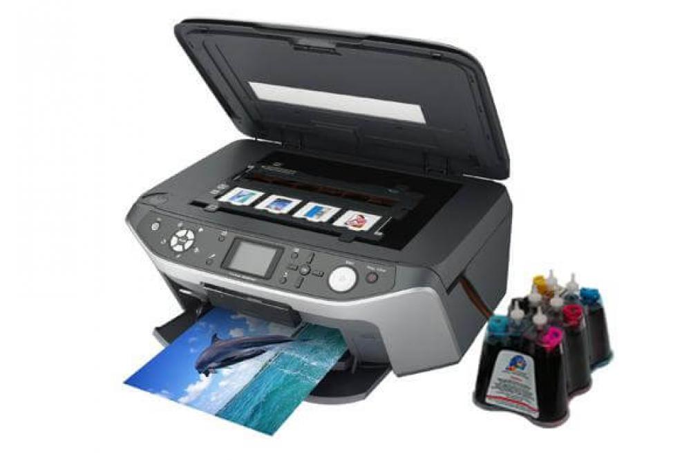 изображение МФУ Epson Stylus Photo RX640 с СНПЧ и чернилами - изображение 1
