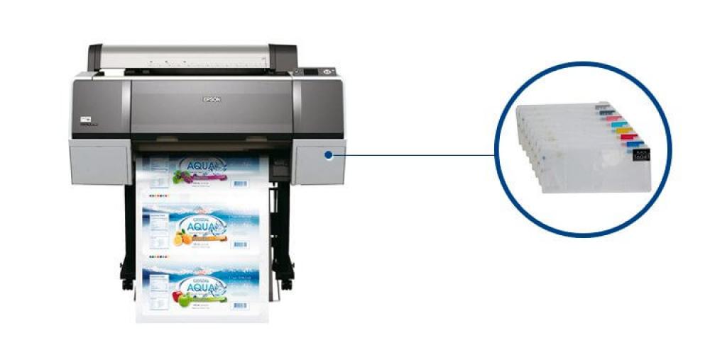 изображение Плоттер Epson Stylus Pro WT7900 с ПЗК и чернилами - изображение 1