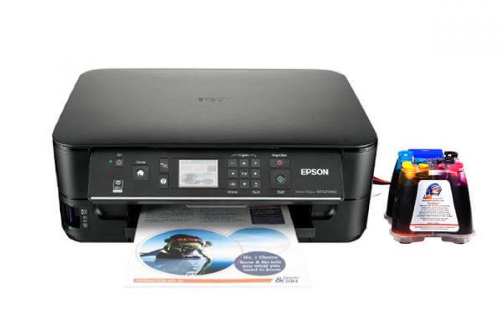 изображение МФУ Epson Stylus Office SX525WD с СНПЧ и чернилами - изображение 1