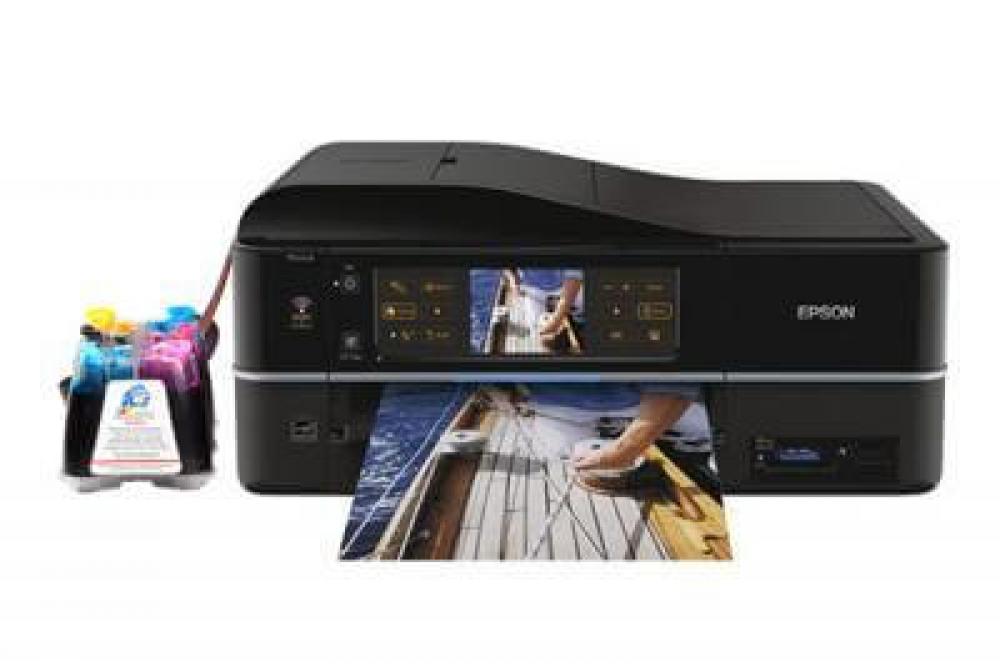 изображение МФУ Epson Stylus Photo PX820FWD с СНПЧ и чернилами - изображение 1