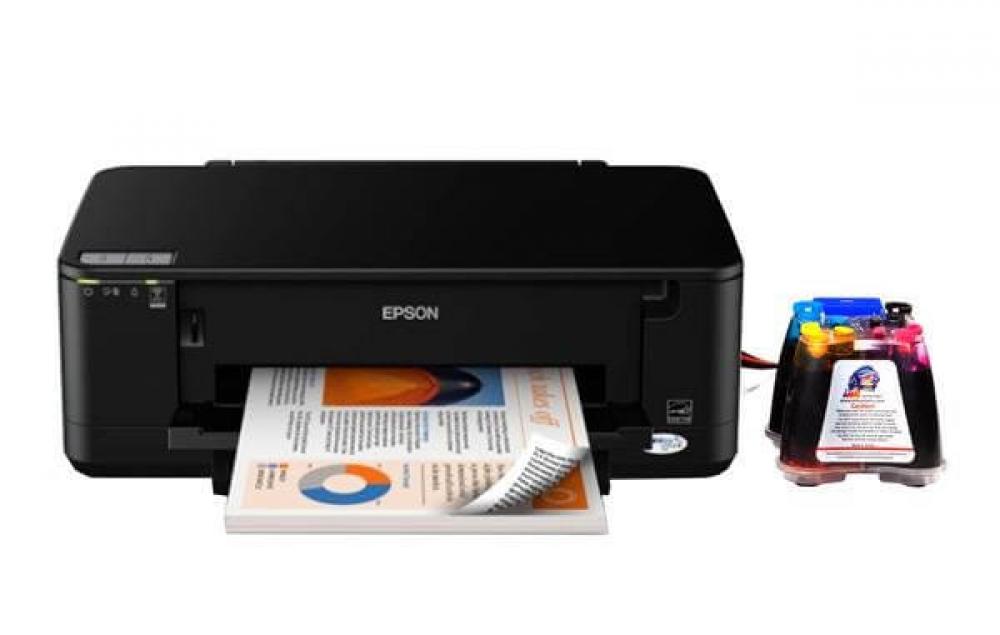 изображение Принтер Epson WorkForce 60 Refurbished by Epson с СНПЧ и чернилами - изображение 1