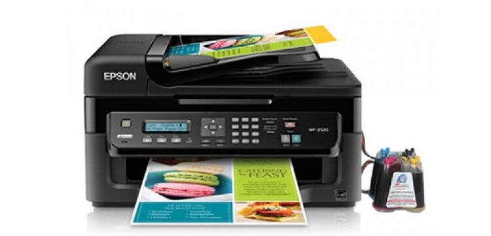 изображение МФУ Epson Workforce WF-2520 Refurbished by Epson с СНПЧ и чернилами - изображение 1