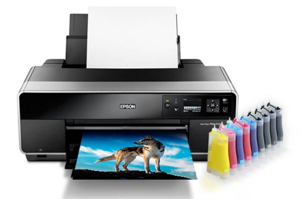 изображение Принтер Epson Stylus Photo R3000 с СНПЧ и чернилами (Рус) - изображение 1