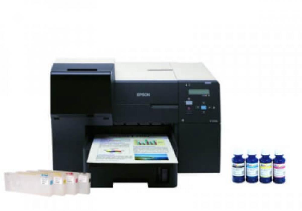 изображение Цветной принтер Epson B-510DN с ПЗК и чернилами - изображение 1