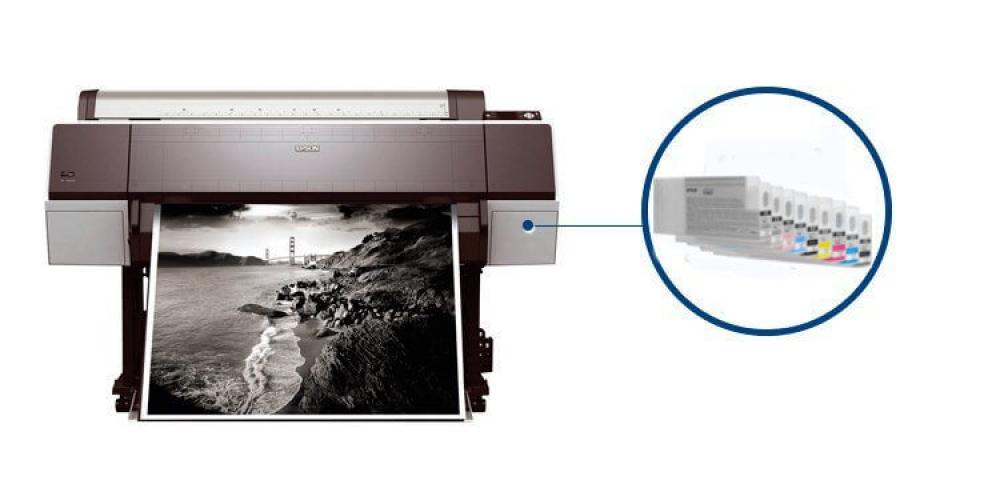 изображение Плоттер Epson Stylus Pro 9890 с ПЗК и чернилами - изображение 1