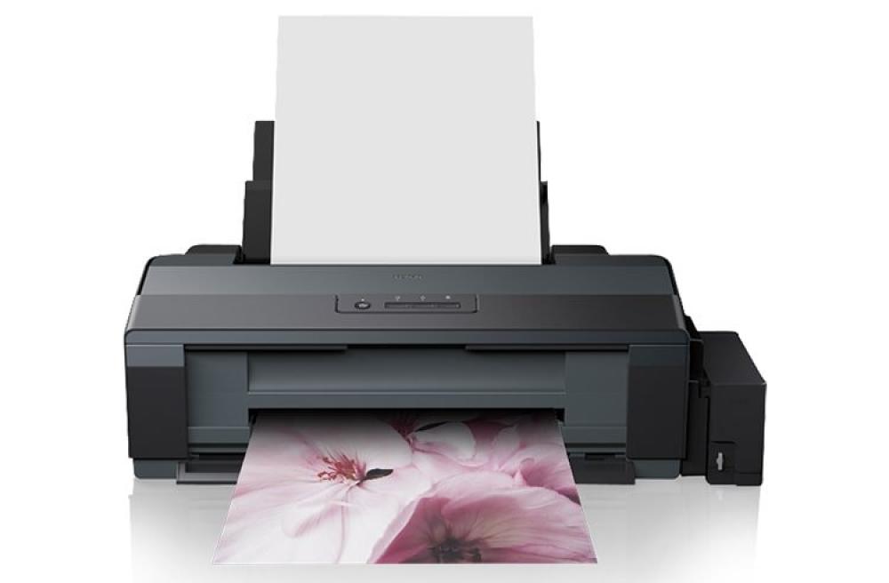изображение Принтер Epson L1300 с оригинальной СНПЧ и светостойкими чернилами INKSYSTEM - изображение 1