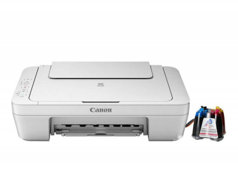 изображение МФУ Canon PIXMA MG2545 с СНПЧ и чернилами - изображение 1