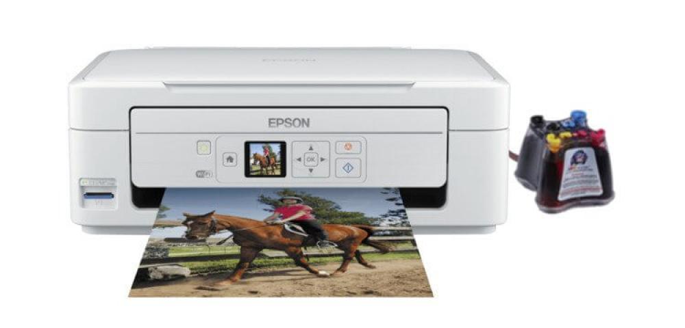 изображение МФУ Epson Expression Home XP-315 с СНПЧ и чернилами - изображение 1
