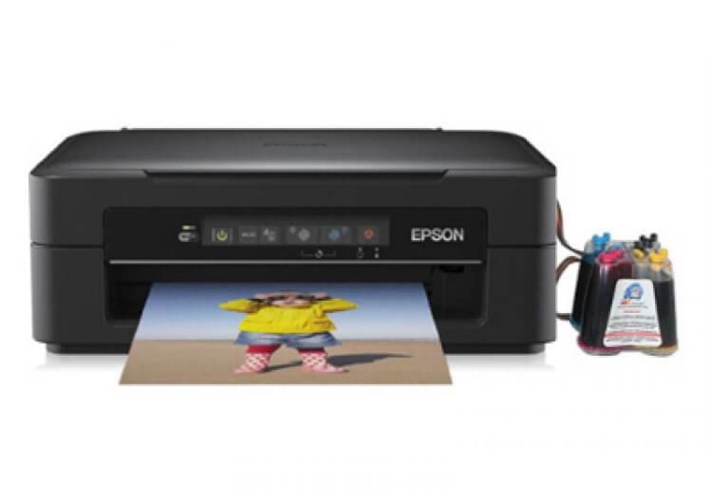 изображение МФУ Epson Expression Home XP-212 с СНПЧ и чернилами - изображение 1