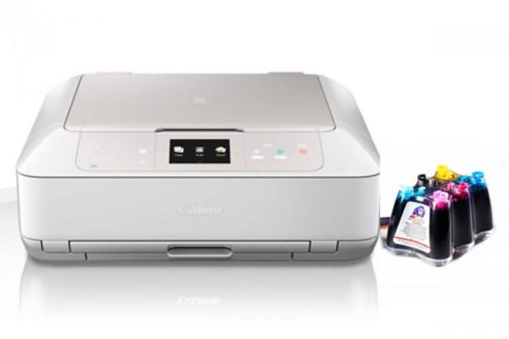 изображение МФУ Canon PIXMA MG7540 с СНПЧ и чернилами - изображение 1