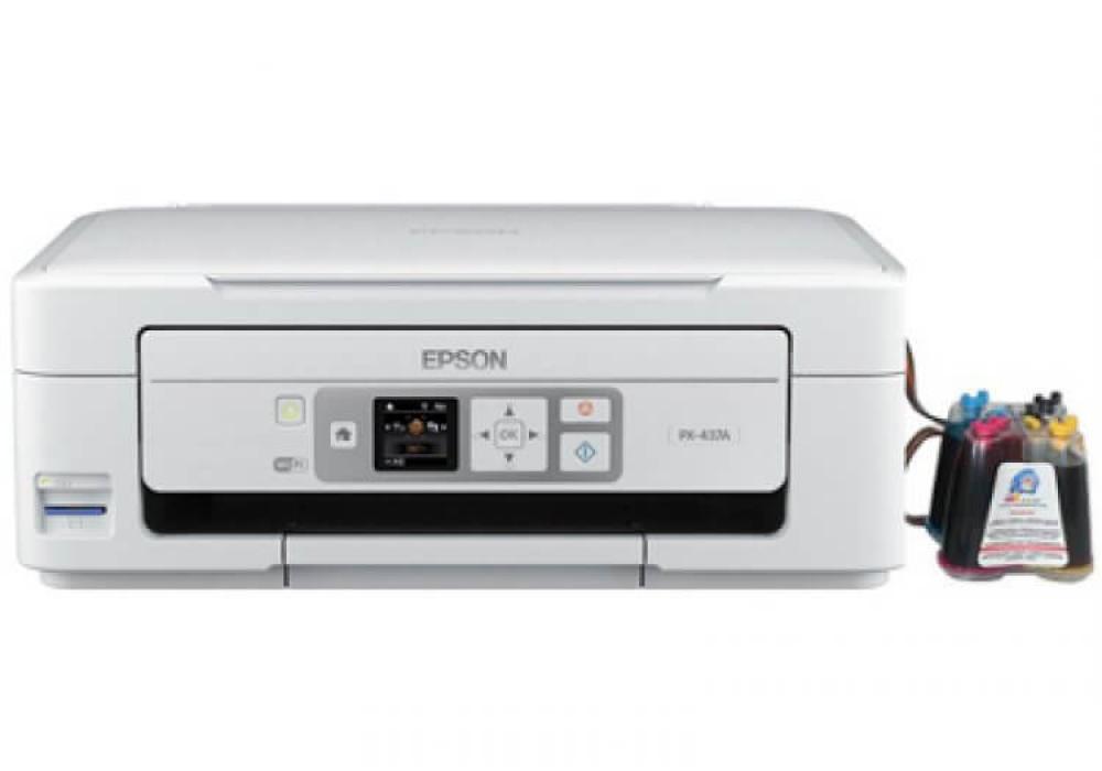 изображение МФУ Epson Colorio PX-437A с СНПЧ и чернилами - изображение 1
