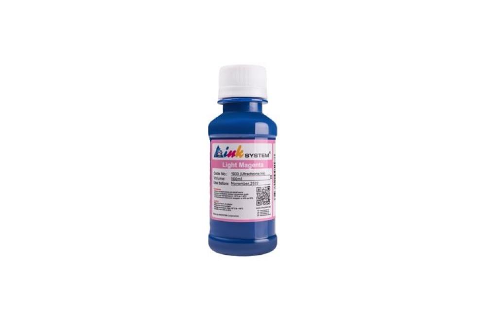 изображение Пигментные чернила INKSYSTEM для мелованной бумаги (Art-ink) Light Magenta 100 мл. - изображение 1