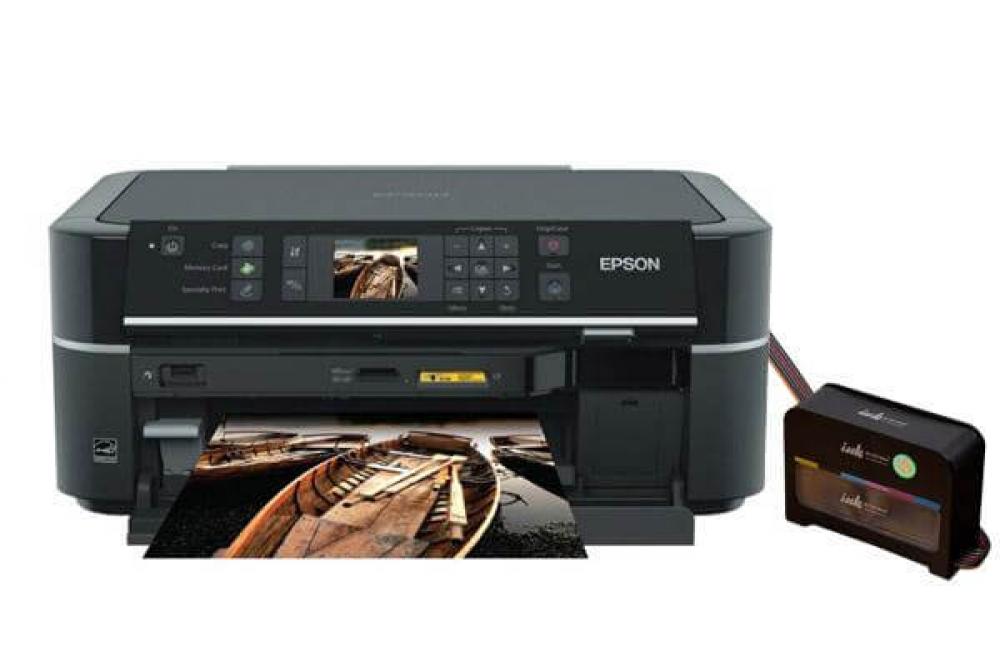 изображение МФУ Epson Stylus Photo TX650 с СНПЧ и чернилами INKSYSTEM Original - изображение 1
