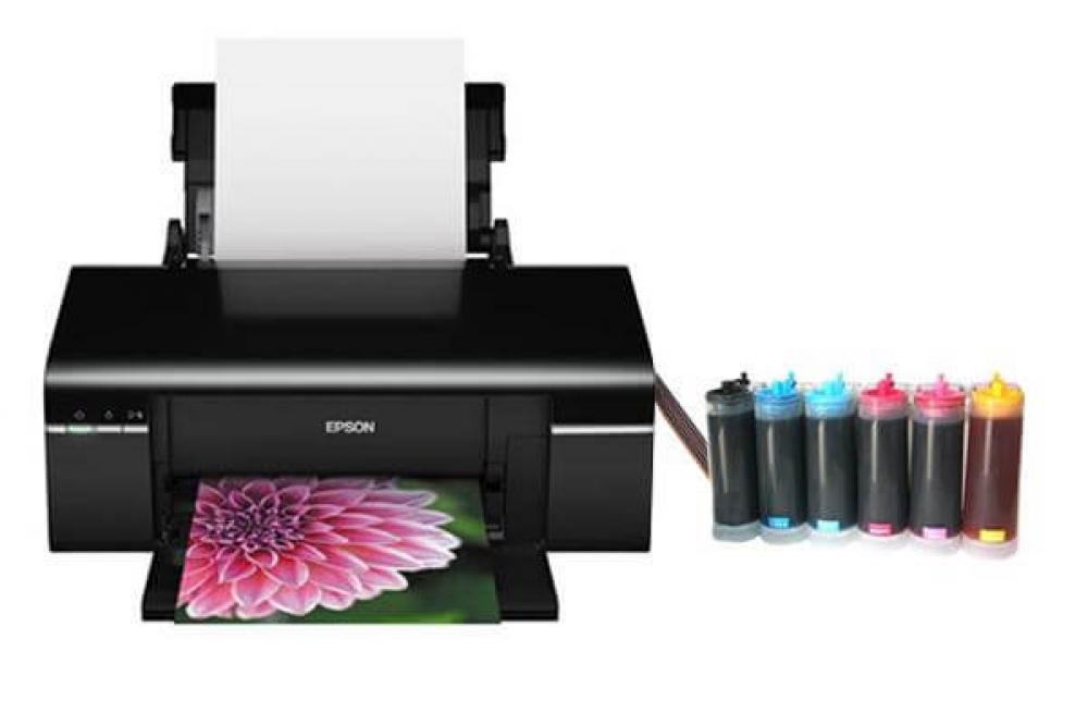 изображение Принтер Epson Stylus Photo T50 с СНПЧ и чернилами INKSYSTEM Industrial - изображение 1